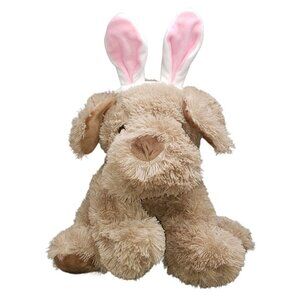 Russell Stover Plush Coco Pup Puppy Dog Bunny Ears Stuffed Animal Easter 2019